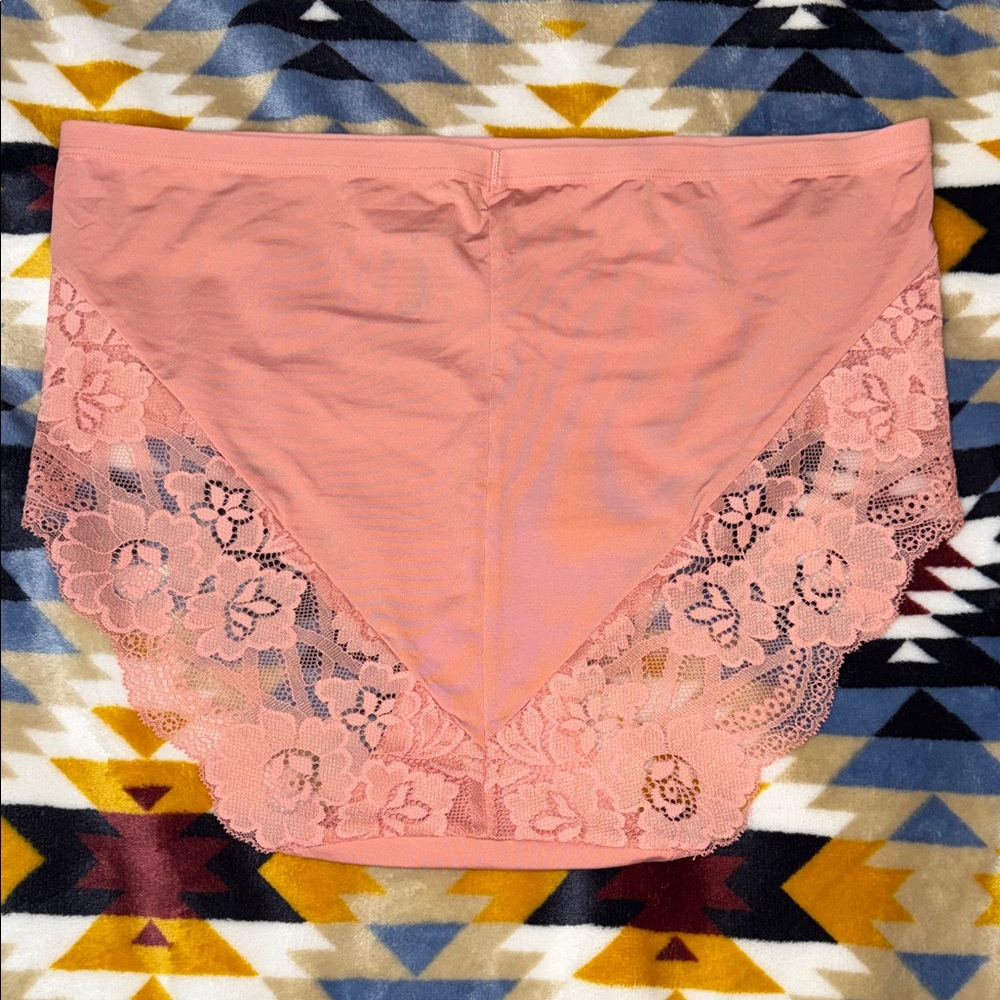 NWT ALL WORTHY BY HUNTER MCGRADY Elegant Lace Trimmed Women's Panties - Picture 5 of 11